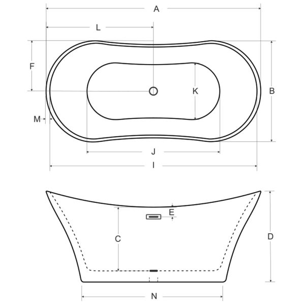 AMBER szabadonálló kád - Image 14