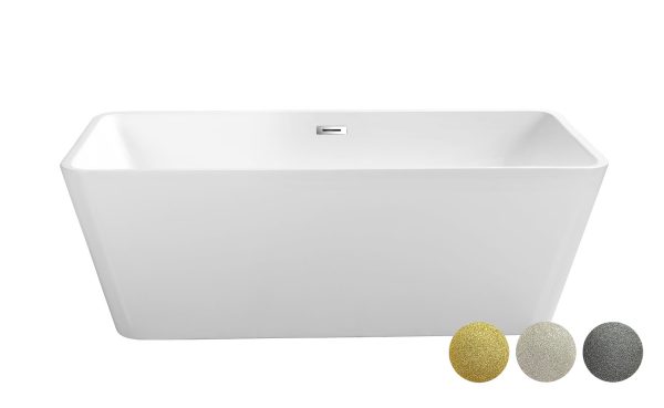 EVITA GLAM 160x80 szabadonálló kád - 5. kép