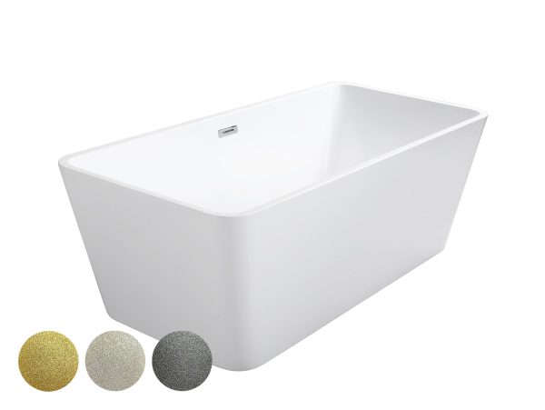 EVITA GLAM 160x80 szabadonálló kád - 6. kép