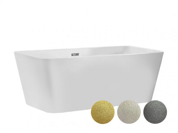 EVITA GLAM 160x80 szabadonálló kád - 8. kép