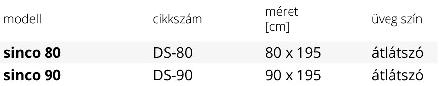 sinco-zuhanyajto-meret-tabla-1